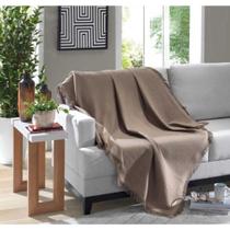Manta para Decoração Sofá 100% Algodão Marrocos Castanho Dohler - Döhler Manta para Decoração Sofá 100% Algodão Marrocos Castanho Dohler - Döhler