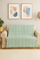 Manta para Sofa 2 ou 3 Lugares Retratil Proteção Decoração 2,35 x 1,75 m Capa para Sofa Peseira Colcha Cama Luxo