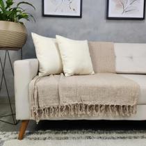 Manta para Sofá 3 Metros e Cama Gigante Luxuosa Algodão