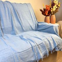 Manta para Sofá 4 Lugares Super Grande King 400x180cm Algodão