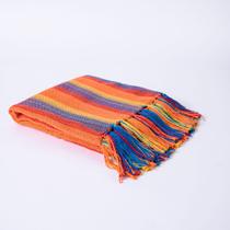 Manta Para Sofá Arco-íris Luxo Xale Decorativo De Alta Qualidade 100% Algodão