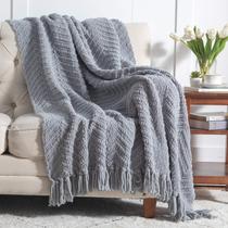 Manta para Sofá Bedsure de Chenilla Tejida a Mano con Textura y Punto Grueso Manta para Sofá Bedsure de Chenilla Tejida a Mano con Textura y Punto Grueso