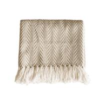 Manta Para Sofá Cama Casal Gigante 100% Algodão Protetora e Decoração Caramelo