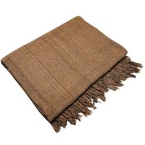 Manta para Sofá Cama Gigante Capa Protetor Sofa Retratil 2 e 3 Lugares Grande Terracota Cor:Areia