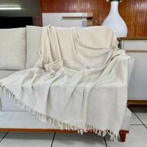 Manta para Sofá e Cama 2,20x1,70cm Decorativa de Luxo Grande Capa de Sofa
