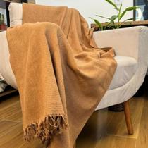 Manta para Sofá e Cama King 3,00x1,80 Capa Protetor de Sofa Grande Gigante 2 e 3 Lugares Terracota
