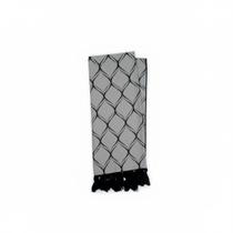 Manta para sofá em Tecido Jacquard Losango Preto e Cru Manta para sofá em Tecido Jacquard Losango Preto e Cru