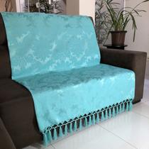 Manta Para Sofá em Tecido Jacquard Medalhão Tiffany 190x140cm