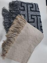 Manta para sofá jacquard para 2 e 3 lugares