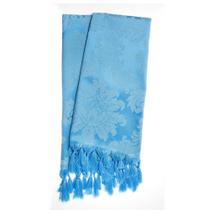 Manta para Sofá Jacquard Tradicional Azul Frozen 1,80m x 1,40m