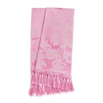 Manta para Sofá Jacquard Tradicional Rosa Bebê 2,20m x 1,40m