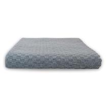 Manta Para Sofá Papoula Cinza Mescla 160Cm - Vangart Manta Para Sofá Papoula Cinza Mescla 160Cm - Vangart