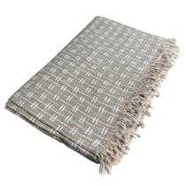 Manta para Sofa Premium 2,40 X 1,80 m King 2 ou 3 Lugares Retratil Capa p/ Sofa Peseira COR:PRETO-BRANCO