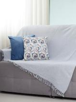 Manta Para Sofá Protetor 2,20x1,70 Colcha Decorativa Aconchego Sala Luxo Toque Macio Silenciosa Premium
