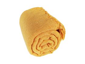 Manta para Sofá Retrátil Amarelo 2,40 x 1,80 Algodão Luxo