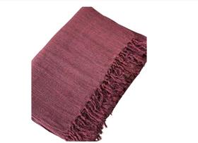 Manta para sofa tamanho pequeno marrom