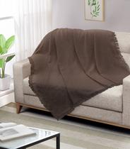 Manta Para Sofá Tapetes Junior Marrom