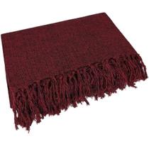 Manta Para Sofá Vinho Mesclado 2,40 X 1,80 Manta Para Sofá Vinho Mesclado 2,40 X 1,80