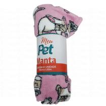 Manta Pet Cobertor para Cachorro Gato Quentinho Estimação - Meu Pet