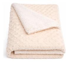 Manta Pipoquinha Forrada Quentinha Para Bebe Inverno Flobaby Manta Pipoquinha Forrada Quentinha Para Bebe Inverno Flobaby