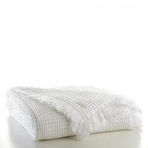 Manta Piquet Algodão Buddemeyer Luxus Branco