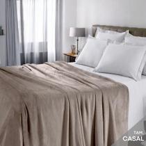 Manta Plush Casal Marrom GA Confort Manta Plush Casal Marrom GA Confort