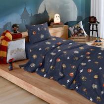 Manta Plush Licenciado Harry Potter Baby Solteiro 150x220cm - Baby