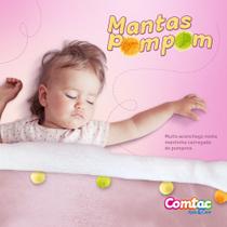 Manta Pompom Baby Girl Comtac Kids 4231 Manta Pompom Baby Girl Comtac Kids 4231
