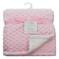 Manta popcorn 75 cm x 1,00 m rosa 13-2804
