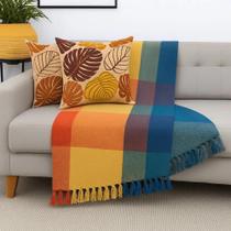 Manta Pra Sofá Gigantes 1,80X2,40 Tipo Capa Sofá Algodão Cor