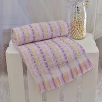 Manta Primavera Térmica Rosa/roxa/amarela Texnew 100% Algodão Manta Primavera Térmica Rosa/roxa/amarela Texnew 100% Algodão