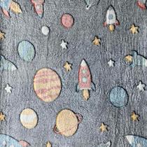 Manta Que Brilha No Escuro Casal Infantil 180 x 220 cm