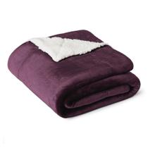 Manta Reversível Sherpa Amazon Basics 127x152 cm