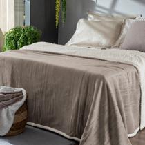 Manta Sherpa Classic Casal Taupe 1,802,20x Appel