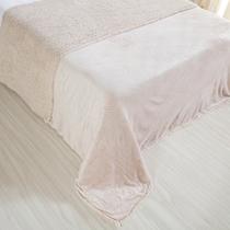 Manta Sherpa Realce Casal Dupla Face 180x220cm Manta Sherpa Realce Casal Dupla Face 180x220cm