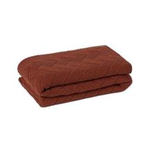 Manta Sofa Cama King Tricot London Terracota