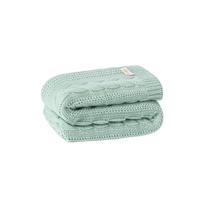 Manta Sofa Cama King Tricot Viena Menta