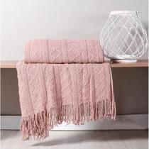 Manta Sofá Decorativa Tricot 1,27m x 1,52m Toque Macio MISTY - Tessi Manta Sofá Decorativa Tricot 1,27m x 1,52m Toque Macio MISTY - Tessi