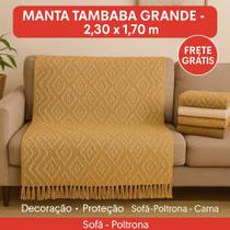 Manta Sofa Grande King 2,30 x 1,70 m 2 ou 3 Lugares Decoração Capa para Sofa Peseira para Cama Decoração Sofa
