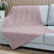 Manta Sofa Trico Decorativa 150x90cm Usufruto Tricot c2