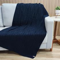 Manta Sofa Trico Decorativa 150x90cm Usufruto Tricot c3