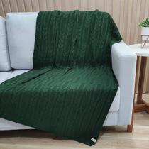 Manta Sofa Trico Decorativa 150x90cm Usufruto Tricot c3