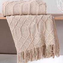 Manta Sofá Tricot Decorativa 127x152 Toque Super Macio Manta Sofá Tricot Decorativa 127x152 Toque Super Macio
