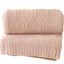 Manta Sofá Tricot Decorativa Refine 127x152 Manta Sofá Tricot Decorativa Refine 127x152