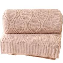 Manta Sofá Tricot Decorativa Refine 127x152 Manta Sofá Tricot Decorativa Refine 127x152