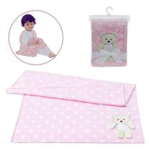 Manta Soft Bichinho Bebê Infantil Cobertor Anti-alérgico