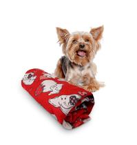 Manta Soft Cachorro/Gato Estampa Elefante Corações 70x100