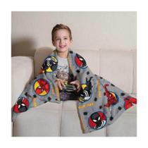 Manta Soft Cobertor Infantil Personagens Disney Licenciado Cor Spider Man