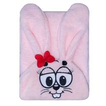 Manta Soft com Capuz Bordado Turma da Mônica Baby