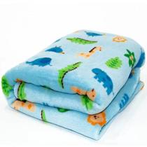 Manta Soft Confort Baby 90cm X 110cm Azul Hazime Manta Soft Confort Baby 90cm X 110cm Azul Hazime